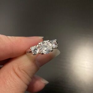 Costume Engagement ring size 8